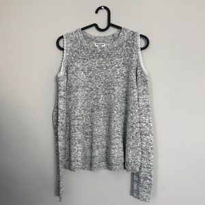 Abercrombie Kids cold shoulder sweater